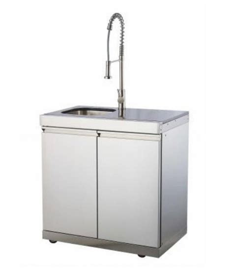 used portable stainless steel outdoor sink cabinet|outdoor stainless steel cabinets freestanding.